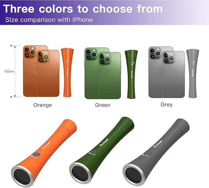 UV Flashlight Black Light, 365nm Blacklight Pet Urine Detector, Rechargeable Blacklight Flashlight for Dog/Cat Urine Stains, Bed Bug, Resin Curing, Scorpions Finder, Orange