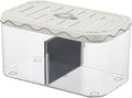 Small Fish Tank Aquarium Breeding Box Sturdy Acclimation Hatchery for Clownfish Bedroom, White