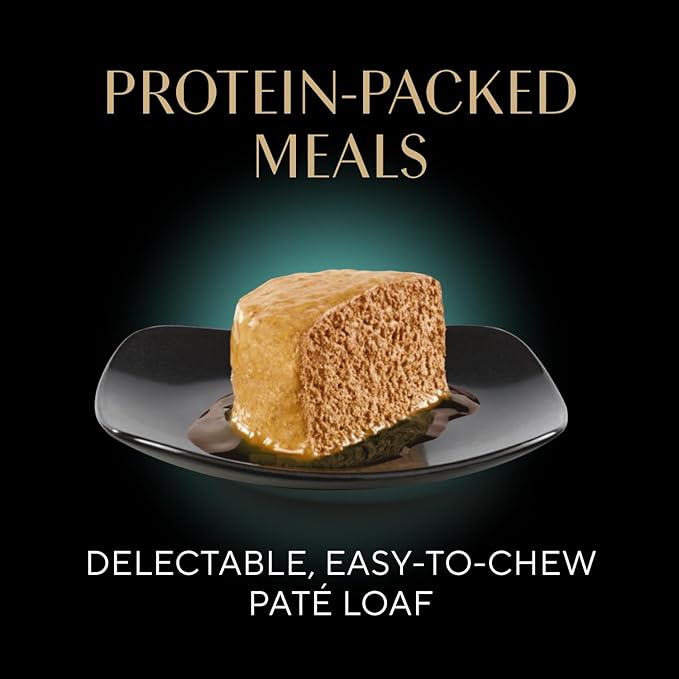 Sheba Perfect Portions Wet Cat Food Pate, Savory Chicken Entree and Roasted Turkey Entree, Cat Food Wet Recipe Variety Pack, 2.6 oz. Twin-Pack Trays (12 Count, 24 Servings)