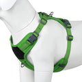 Plutus Pet No Pull Dog Harness, Release at Neck, Soft Padded, Reflective Adjustable Dog Vest Harness for Small, Medium, Large Dogs(Green, XL)
