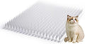 Mardili Cat&Dog Repellent Outdoor/Indoor Spike scat mat, Garden Scat Mats,Set of 8