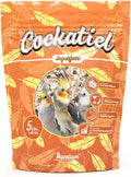 Mycelium Organic Cockatiel Superfood Bird Seed (5 LBS) | Premium Bird Food for Cockatiels & Small Parrots | Supports Immunity, Digestion & Development | Non-GMO, No Fillers, Made in USA