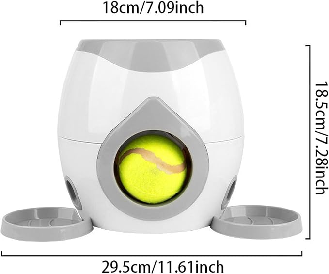 Automatic Ball Launcher for Dogs, Tennis Balls Launchers for Dogs, Interactive Dog Toys Tennis Balls Launcher for Small Dogs, Dog Fetch Ball Thrower for Indoor/Outdoor Playing (B)