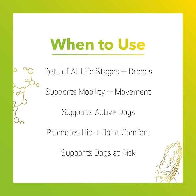 InClover Connectin Natural Hip & Joint Supplement for Dogs with Glucosamine, Chondroitin & Hyaluronic Acid - Tablet for Dog Mobility, Comfort & Active Lifestyle Support, 150 Count