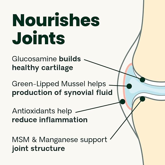 VetriScience Ultimate Strength Healthy Hip & Joint Chews, GlycoFlex Glucosamine, Chondroitin and Green-Lipped Mussel Joint Supplement for Cats, Soothe Joint Discomfort, Fish, 30 Count
