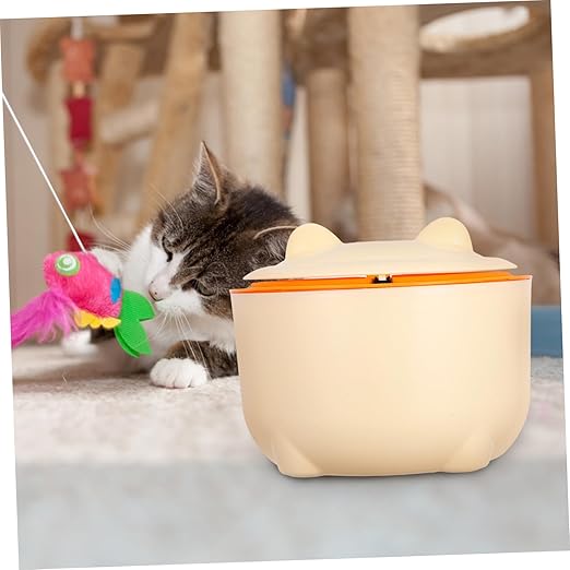 1set Sealed Cat Litter Trash Can with Lid Includes Compact Waste Bucket for Easy Maintenance Lightweight Design and Wear-Resistant for Cat Litter Disposal