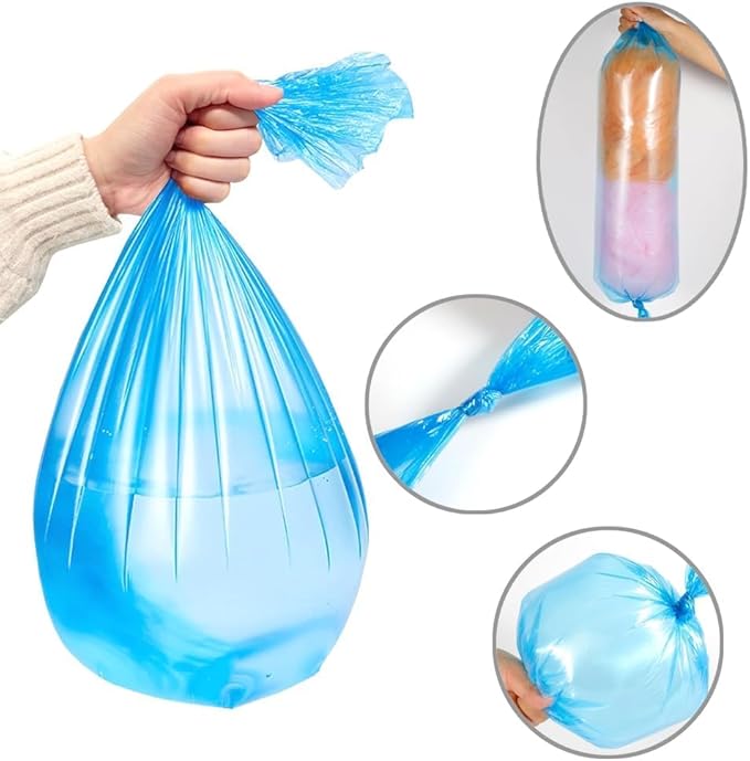 15 Pack Cat Litter Refills Bag, Litter Refills Generic Compatible with Your Standard and Plus Litter Genie Refill Cartridge(Not Include Refill Cartridge)