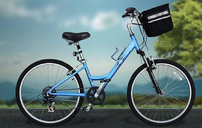 TRAVELIN K9 Pet-Pilot MAX Dog Bicycle Basket Carrier | 8 Color Options for Your Bike (Turquoise)