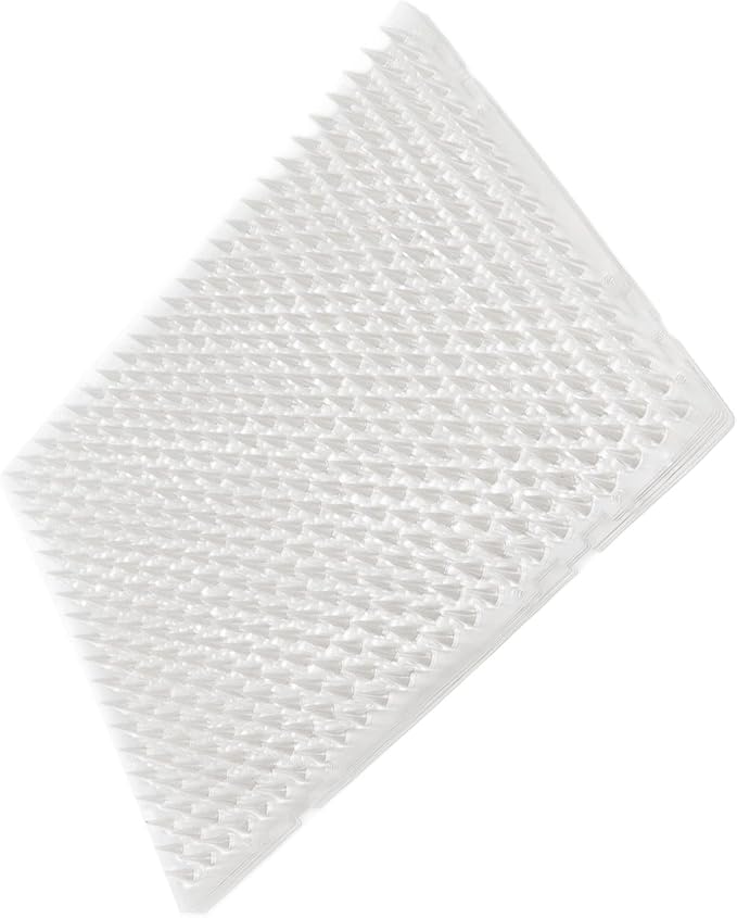 8Pcs Cat Deterrent Mat | PVC Recyclable Deterrent Scat Mat for Cats/Dogs | Indoor & Outdoor Animal Barrier | 34x42.5cm Non - Slip Pet Training Mat