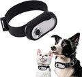 Pet Collar Camera, HD 1080P Cat Collar Camera, 170° Wide Angle, 0.96 inch LCD Display, Small Video Record Action Camera Body Cam for Pet Tracker Monitor, Support SD Card
