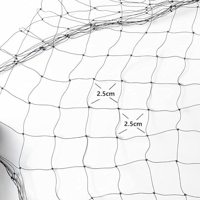Cat Balcony Rail Net Cat Anti-Fall Netting Pet Balcony Mesh Fence Net Dog Fence Nets Black Nylon Pets Anti-Fall Mesh Fence, 10 x 33ft