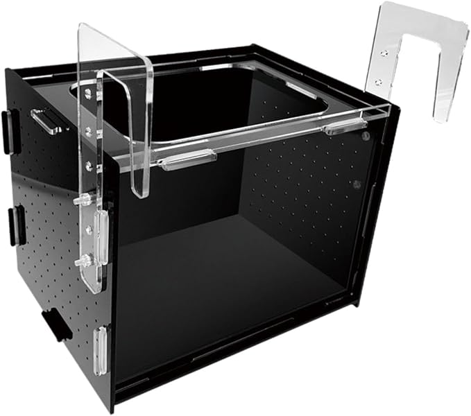 Fish Breeding Box, Fish Isolation Box, Sturdy Separation Easy Installation Clear Hanging Incubator for Clownfish Betta, 30x20x20cm