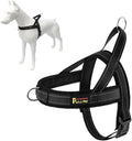 Plutus Pet No Pull Dog Harness with Breathable Mesh Padded, Adjustable Reflective Escape Proof Dog Harness, Quick Fit Dog Vest Harness for Small Medium Large Dogs(XL, Black)