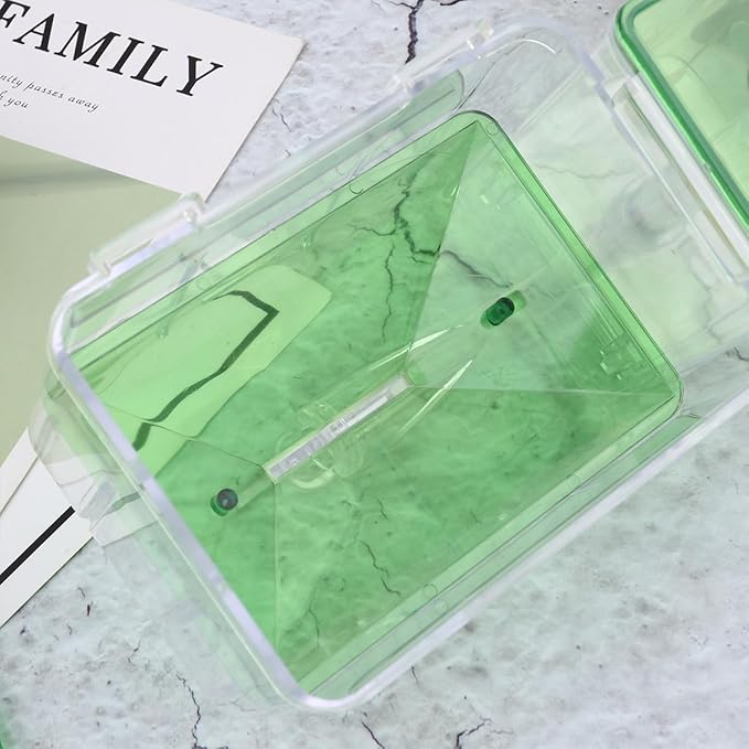 DOITOOL Pneumatic Hatching Box Aquarium Isolation Tank for Fish Fry Nursery Transparent Fish Tank Fry Box with Self-Guided Circulation for Home Aquatic Pets