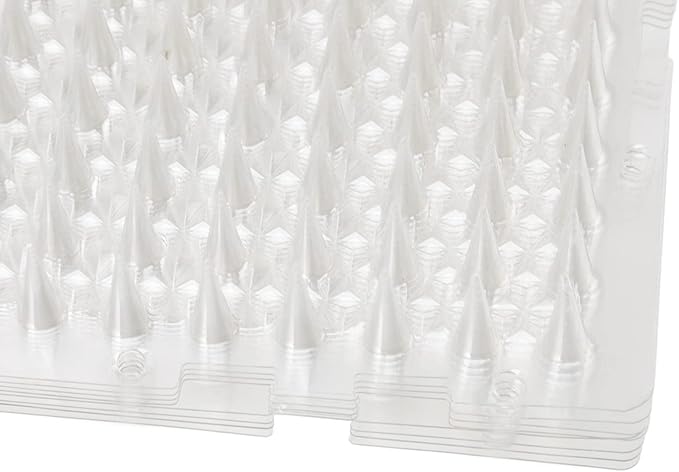 Cat Repugnant Mats, 8PCS PVC Deterrent Pads for Garden and Indoor Use, Each Mat 13.4x16.7 Inches