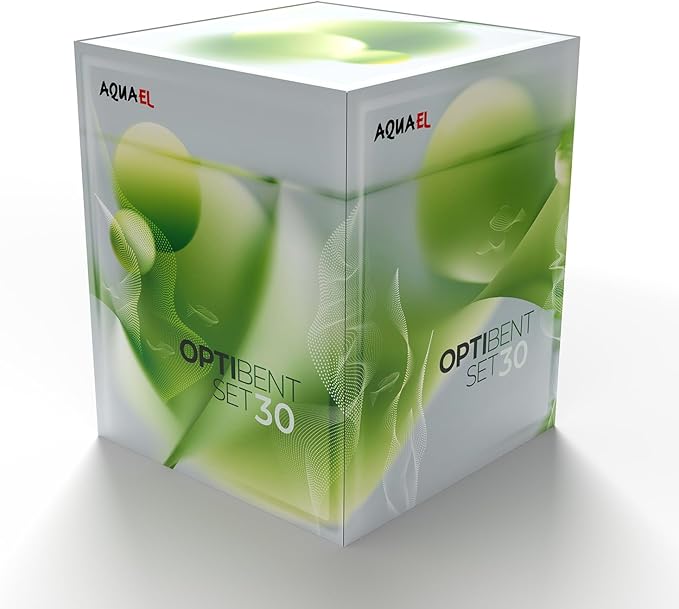 Aquael OptiBent Set (Black, 30L / 7.6 US Gal.)