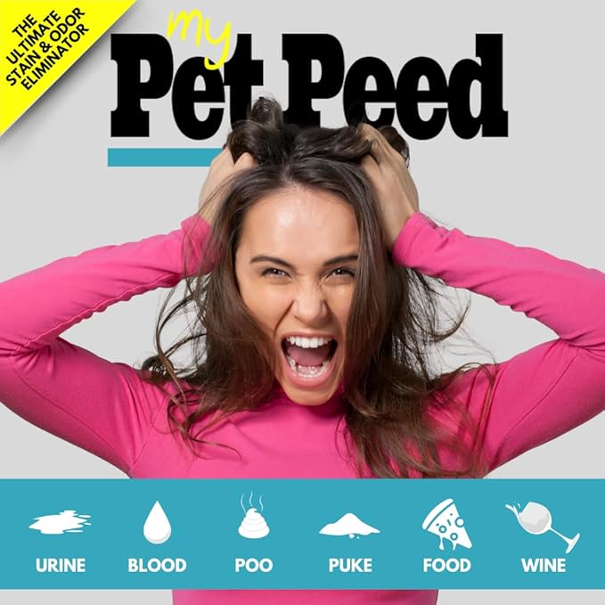 My Pet Peed - Pet Stain & Odor Remover (32oz Spray Bottle)