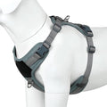 Plutus Pet No Pull Dog Harness, Release at Neck, Soft Padded, Reflective Adjustable Dog Vest Harness for Small, Medium, Large Dogs(Gray, S)