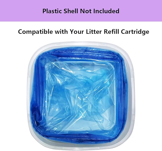 Litter Refills Bag, 16 Ft Cat Litter Refills Compatible with Your Litter Refill Cartridge 18 Pack