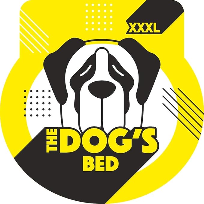 The Dog’s Bed Orthopedic Memory Foam Dog Bed Mattress, Oxford Fabric, Blue with Red Trim, XXXL, 6-Inch