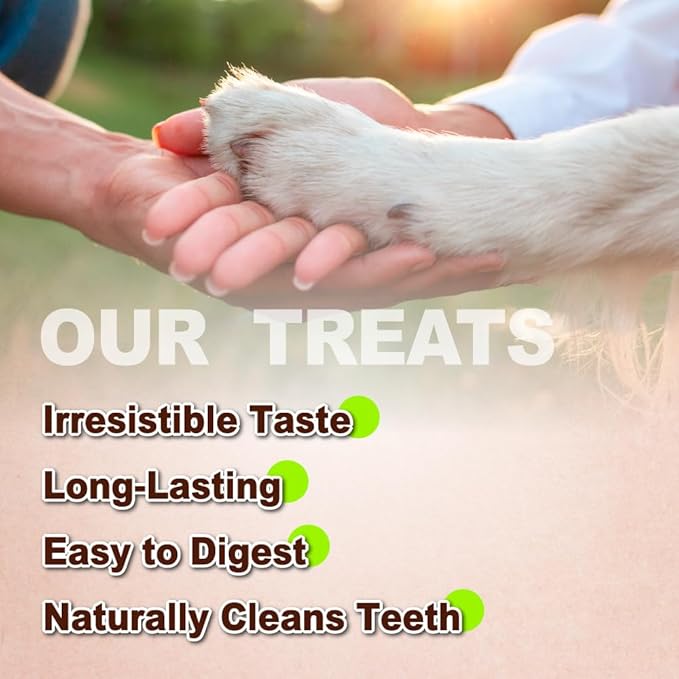 A Freschi srl Turkey Tendons for Dogs, USA-Sourced, Healthy Dog Treats, Rawhide-Free Puppy Chews, Long Lasting, All Natural, Hypoallergenic Dog Treats for Small Breeds, 40 Count Box Bone (S)