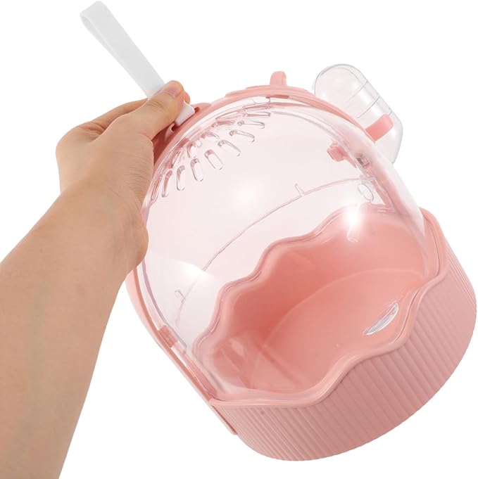 Portable Parakeet Travel Cage Lightweight Breathable Bird Carrier with Large Space for Outdoor Use Suitable for Small Parrots and Parakeets