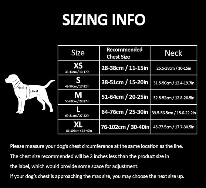 TRUE LOVE Adjustable No-Pull Dog Harness Reflective Pup Vest Harnesses Comfortable Control Brilliant Colors TLH5651(Black,XS)