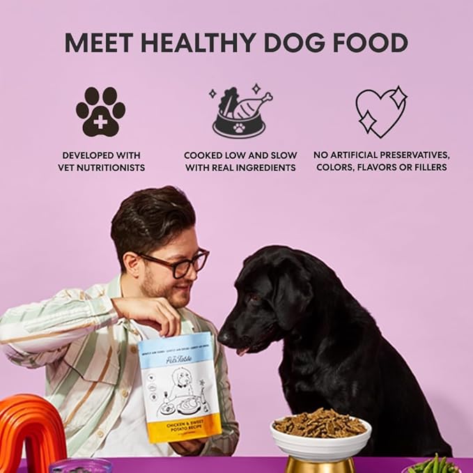 The Pets Table Chicken & Sweet Potato Air Dried Dog Food, 3 lb / 48 oz (Pack of 2)