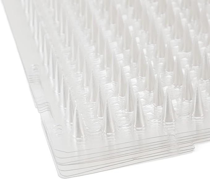 8Pcs Cat Repellentss Mat, PVC Recyclable Deterrent Scat Mat, Cat Spike Pad for Cats Dogs Indoor Outdoorsc