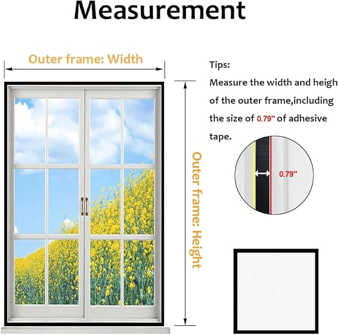 Cat Balcony Net Window Screen Mesh with Zipper Opening,Cat Safety Net Anti-Falling Netting for Balcony Window,Anti-Mosquito Insect Fly Screen Fiberglass Mesh (White,47x59inch)