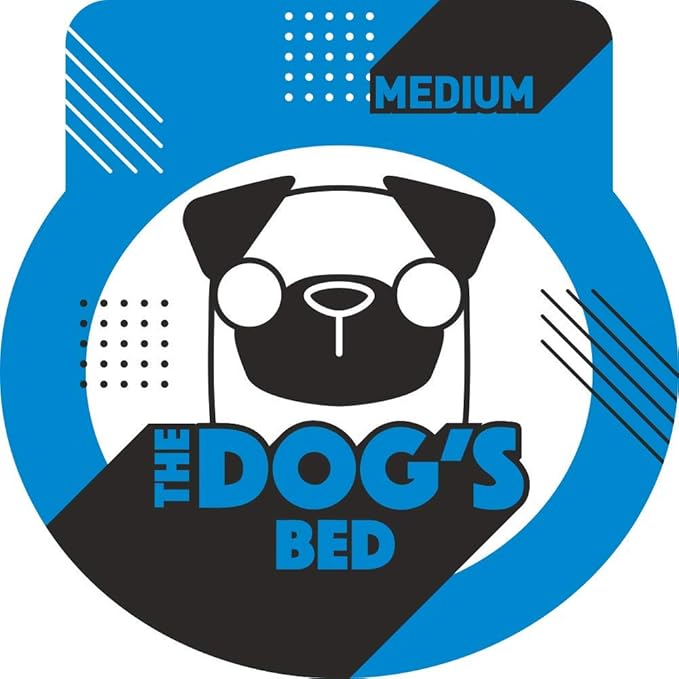 The Dog’s Bed Orthopedic Memory Foam Dog Bed Mattress, Oxford Fabric, Grey with Black Trim, Medium, 3-Inch