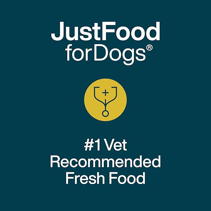 JustFoodForDogs JustFresh Boosts Hip & Joint Support Dog Food Topper with Glucosamine, Bone Broth, and Omega-3 Fatty Acids, 8 oz Pouches - 8 Pack