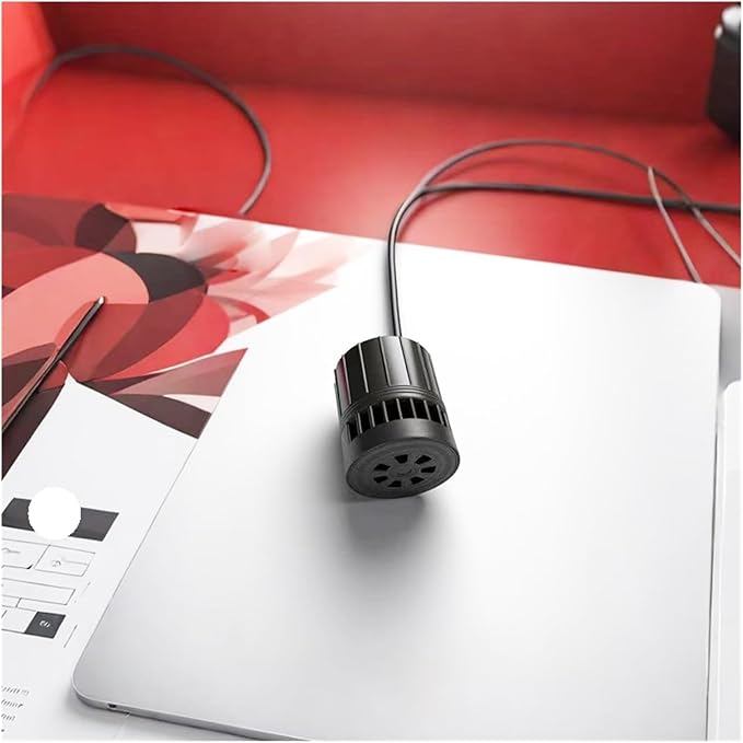 USB Mini Wave Maker Compatible For Nano Marine Coral Reef Aquarium Small Wavemaker Water Pump Saltwater & Freshwater Seawater Fish Tank(Constant flow Ver)