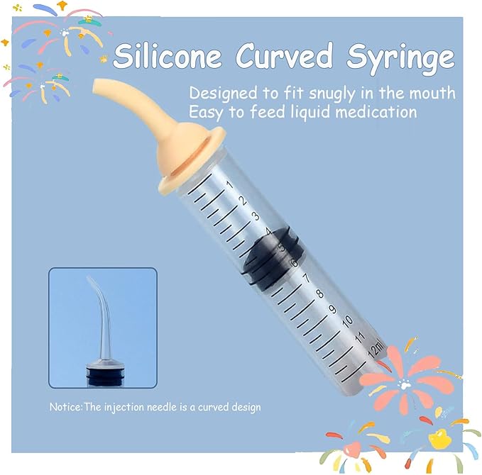 Pet Pill Dispenser, Pet Piller Gun Oral Tablet Capsule,Silicone Syringes for Cats, Dogs and Small Animals (Blue-Pusher+Syringe)