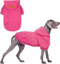 BEAUTYZOO Dog Sweaters for Large Dogs Girls Boys, Warm Winter Dog Hoodie Sweatshirt with Pocket & Leash Hole,Soft Waffle-Like Laminated Cotton Pet Clothes for Big Breeds Indoor Outdoor Cold Weather