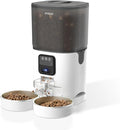 7L Automatic Pet Feeder with 1080P HD Wide Angle Camera, Smart WiFi Function, App Controlled, Night Vision Feature, Two-Way Audio, Suitable for Cats and Dogs.
