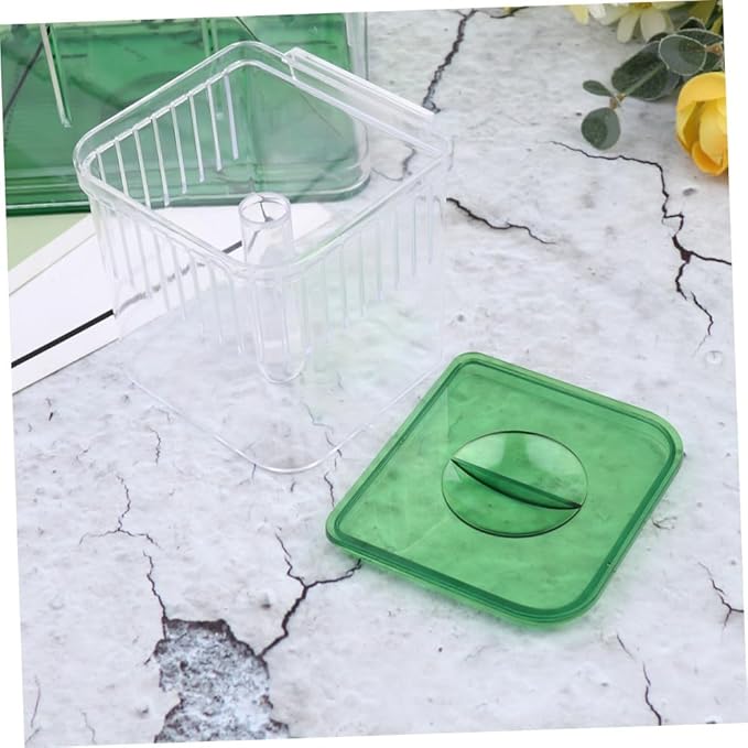balacoo 2pcs Self-Guided Fish Breeding Tank Isolated Hatching Box for Aquarium Transparent Case for Protecting Juvenile Fish Eggs Safe Breeding Environment for Home Use