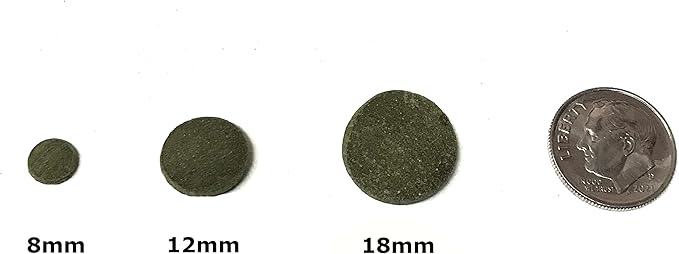 Medium 12mm Algae Wafer - Algae Wafers for Bottom Feeders - The Best Pleco Wafers & Pleco Food Available - Algae Wafers for Snails (2 lb)