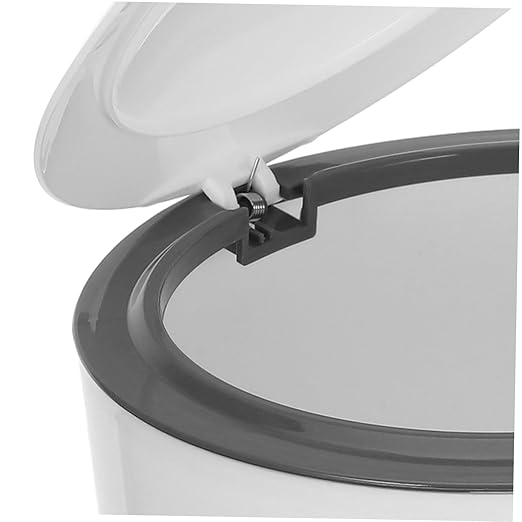 1set Odor-Sealing Cat Litter Trash Can with One-Button Disposal Decorative Enclosed Waste Bin Large Capacity with Litter Bags for Easy - Spaces