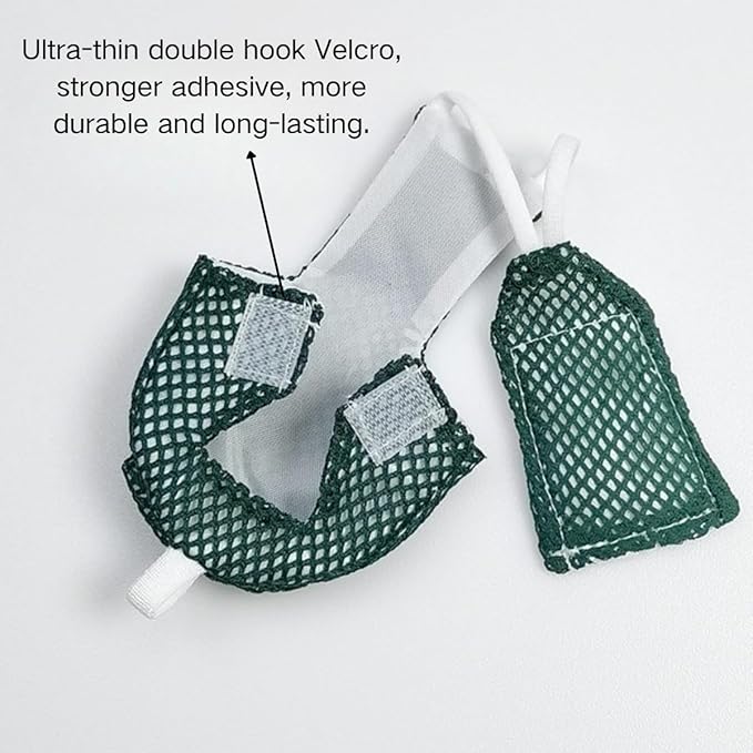 5 Pcs Summer Holey Style Bird Diaper Parrot Nappy Reusable Flight Suit with Waterproof Inner for Parakeet Cockatiel Macaw Budgie Lovebird Conure (L)