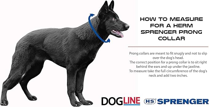 Herm Sprenger Ultra-Plus Prong Swivel Ring Stainless Steel Micro Training Dog Collar | Assembly Chain Training Collar for Smaller Dogs | Made in Germany - (1.5 mm, (Neck Size Upto 9.5"))