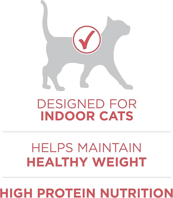 Purina ONE Natural Low Fat, Indoor Dry Weight Control High Protein Cat Food Plus Indoor Advantage With Real Salmon - 16 lb. Bag