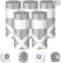 5 Rolls Replaced Waste Bags- Cat Litter Box Liners, Drawstring Cat Litter Receptacles Bags for ELS PET Automatic Litter Box 150pcs