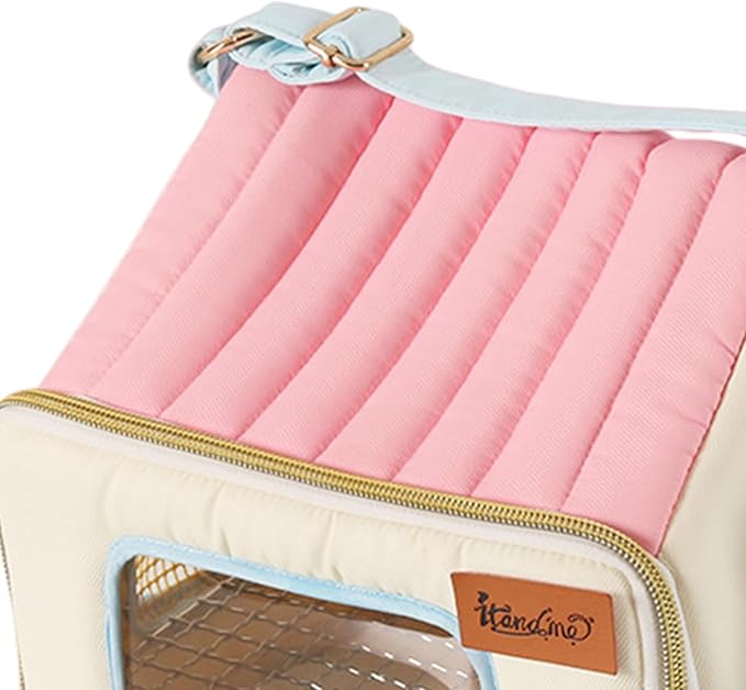 Bird Carrier Bag, Portable Warm Breathable, Pet Carrier with Stainless Steel Tray, Travel Cage with Sturdy Build, Bird Accessory, Pet Gear for Animal Pigeon Outing Travel Vehicle Car Indoor Outdoor