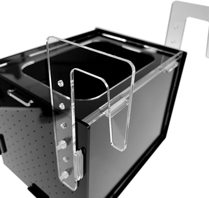 Fish Breeding Box Isolation Tank Clear Hanging Incubator Sturdy Separation Easy Installation for Clownfish Betta Shrimp- 10x10x10cm