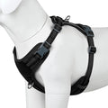 Plutus Pet No Pull Dog Harness, Release at Neck, Soft Padded, Reflective Adjustable Dog Vest Harness for Small, Medium, Large Dogs(Black, L)