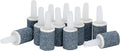 AQUANEAT Aquarium Air Stones 0.6 inch 12Pack, Bubble Stone, Fish Tank Airstones, Aerator Stone Bubble Diffuser, Air Pump Accessories for Aquariums, Fish Tanks, and Hydroponics