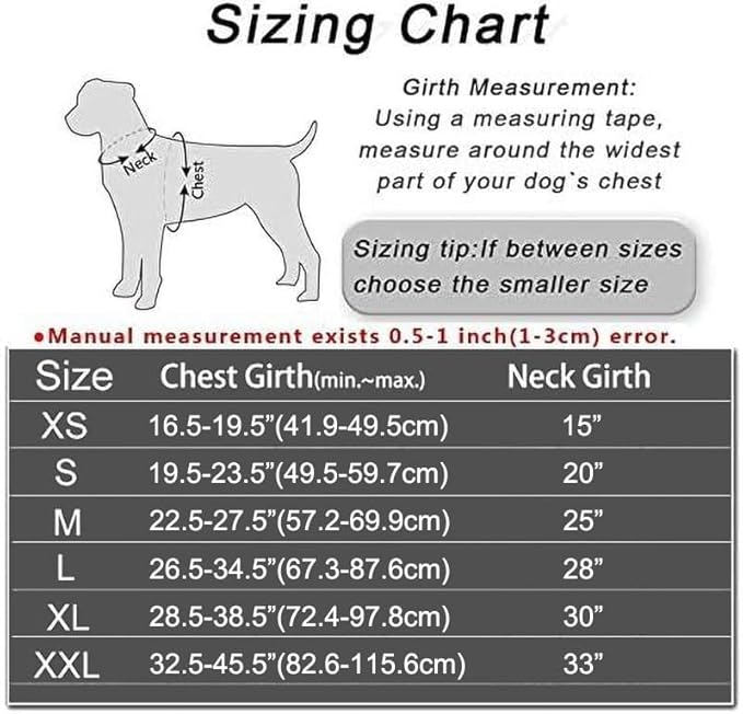 JSXD Dog Harness,No-Pull Service Dog Harness with Handle Adjustable Outdoor Pet Dog Vest 9M Reflective Nylon Material Vest for Breeds,Easy Control for Small Medium Large Dogs
