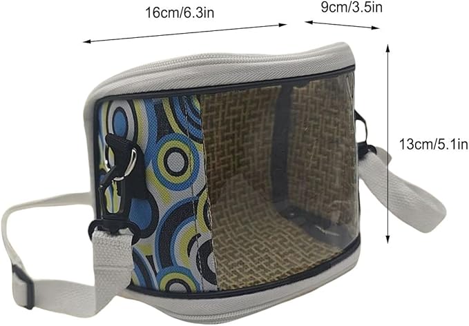 Bird Carrier Lovebirds Outdoor – Carrying Cage, Parakeet, Travel Macaw Budgies Vet, Visit Short Trips Walking Pet | Macaw Budgies Vet Visit Short Trips Walking Pet Parents Animal Lovers Trainers