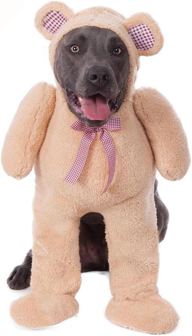 Rubies Walking Teddy Bear Pet Costume for Dogs or Cats, XXXL